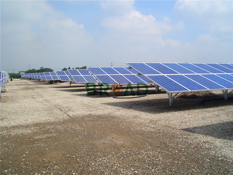 ground solar panels