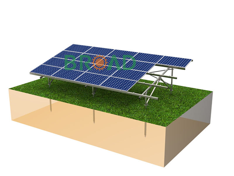 adjustable ground solar mounting systems